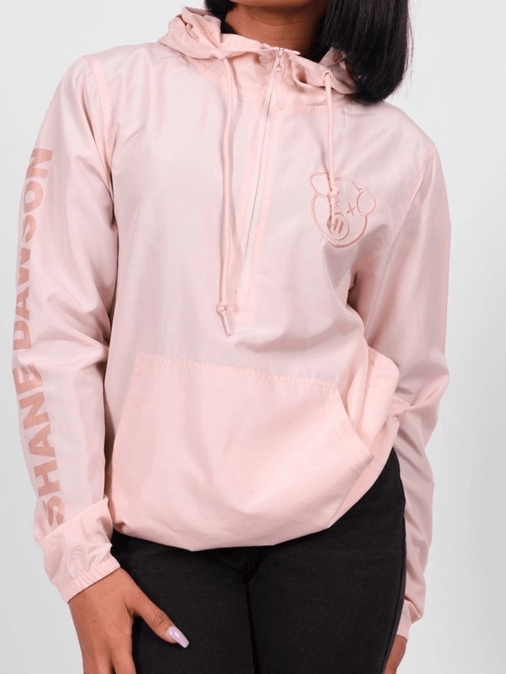 NWT Shane Dawson Light Pink Pig Windbreaker - M